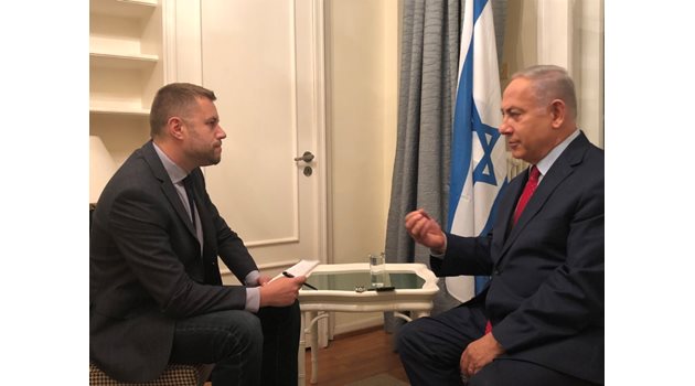 Георги Милков разговаря с премиера на Израел във Варна.