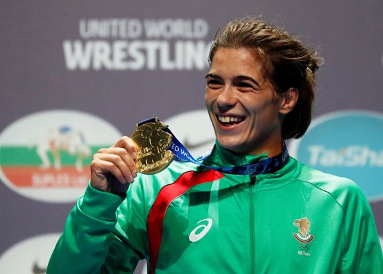 Тайбе Юсейн е най-титулуваната от българските олимпийци в борбата