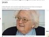 Жена на 91 години получи докторска степен, писала дисертацията си 30 години