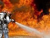 Голям пожар в завод край Пловдив