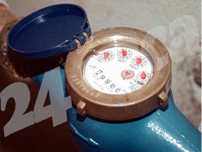 The functionality of the water meters must be checked every 5 years PHOTO: 24 hours