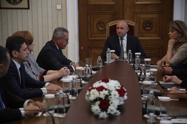 Le DPS est aujourd'hui la deuxième force politique à tenir des consultations avec le président Roumen Radev