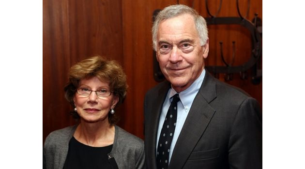 Prof. Hanke and his wife Liliane