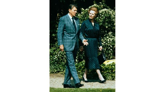 The great reformers - Ronald Reagan and Margaret Thatcher.