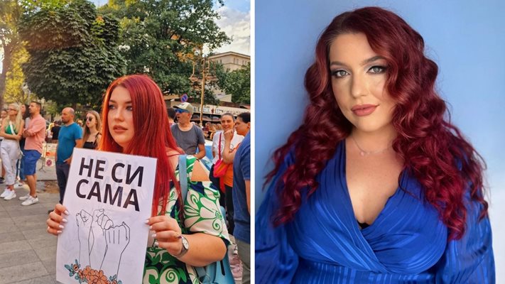 Пам от "Ергенът" протестира срещу насилника на Дебора