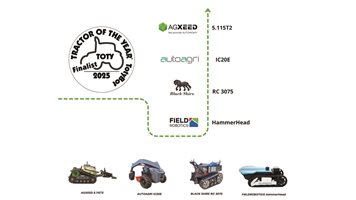 21 машини от 17 производители се борят за „Трактор на годината"