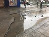 Хаос по улиците на Благоевград заради проливния дъжд (видео+снимки)