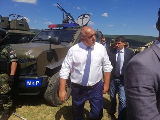 Борисов днес присъства на закриването на многонационалната съвместна подготовка „PLATINUM LION 2018”. Снимка правителствена пресслужба