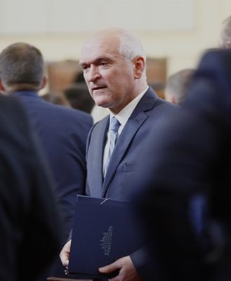 Председателят на Народното събрание Димитър Главчев подаде оставка СНИМКА: Архив