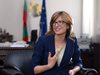 Екатерина Захариева: Да проведем разговор на колко да се намалят депутатите