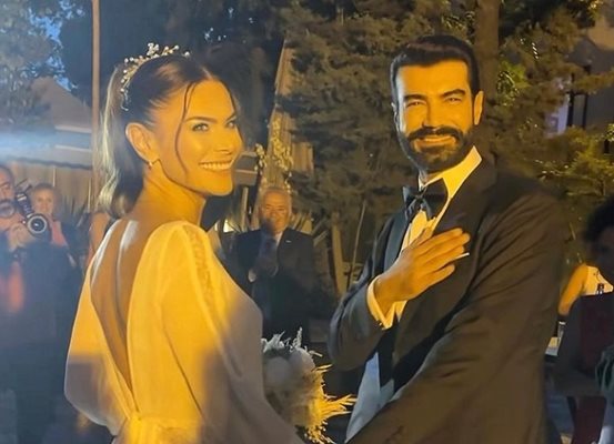 Турският актьор Мурат Юналмъш се ожени за българка. 
Снимка; Инстаграм, mrtunlms