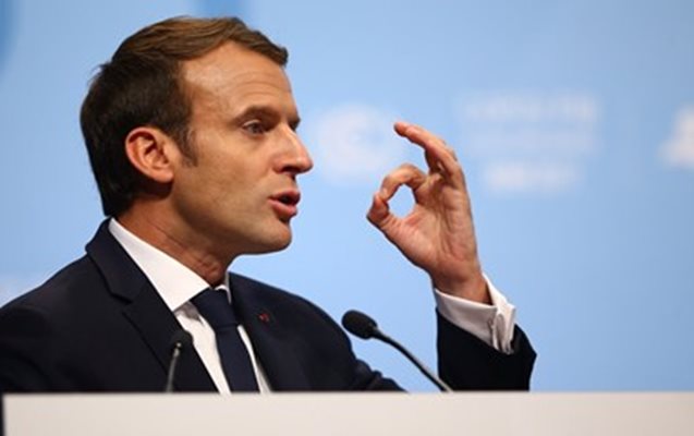 Френският президент Еманюел Макрон  СНИМКА: Ройтерс