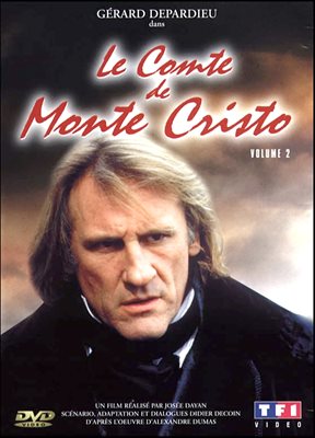 Жерар Депардийо в ролята на граф Монте Кристо през 1999 г.