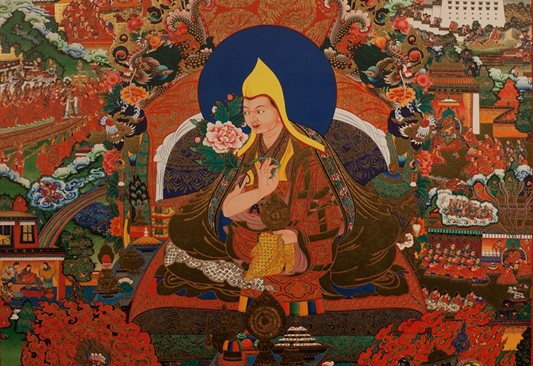Петият Далай Лама е наричан Великият Пети и пръв обединява светската и религиозната власт.
