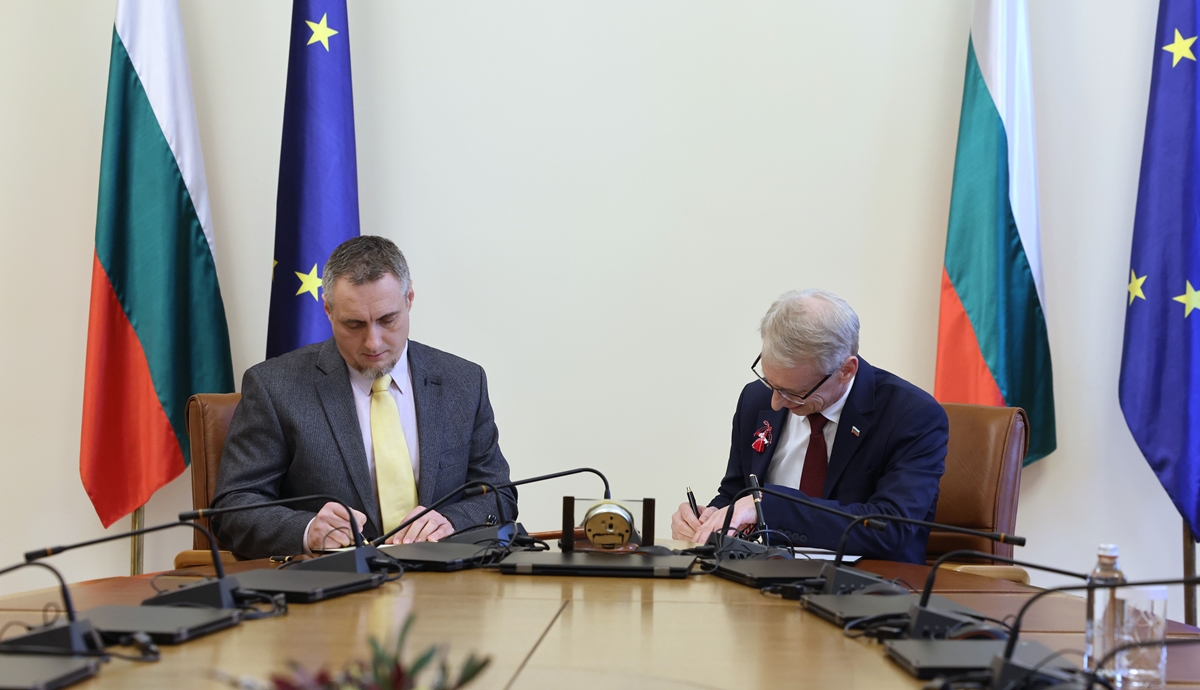 Денков подписа меморандум за сътрудничество с „Прозрачност без граници"