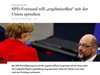 Обединени европейски щати до 2025 г. е цената на нова коалиция в Германия