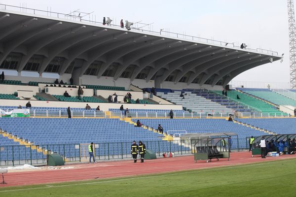 Националния стадион “Васил Левски” в София

