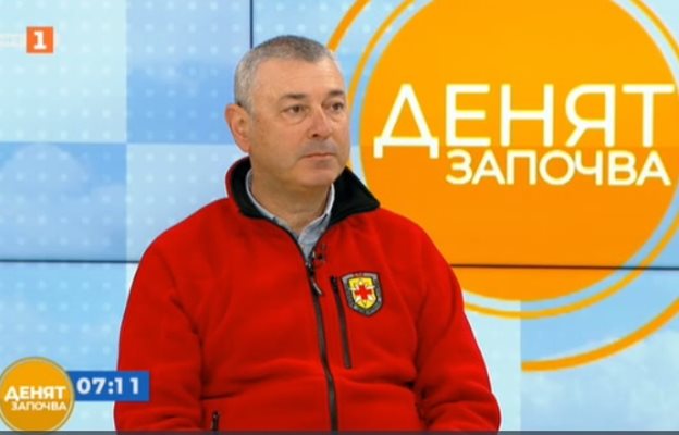 Директорът на Планинската спасителна служба Емил Нешев КАДЪР: БНТ