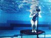 Новата мода в спорта - трамплин под водата