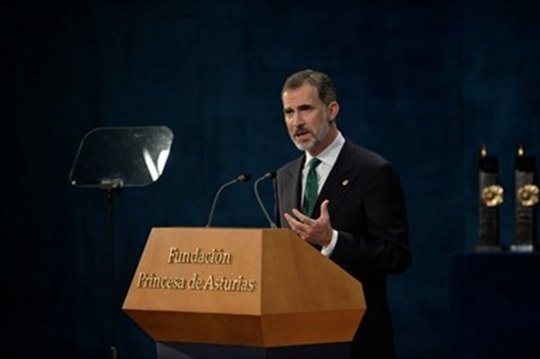 Испанският крал Фелипе Шести СНИМКА: Ройтерс