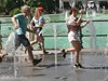 Задържат тийнеджъри за къпане в Пеещите фонтани в Пловдив