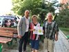 Пловдивчанка преобрази градинка с явор и рози