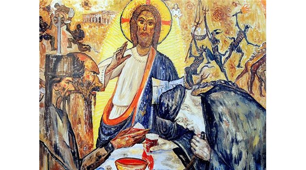 ОБИР: Картината "Църковен ритуал" е сред откраднатите шедьоври на Златю Бояджиев.