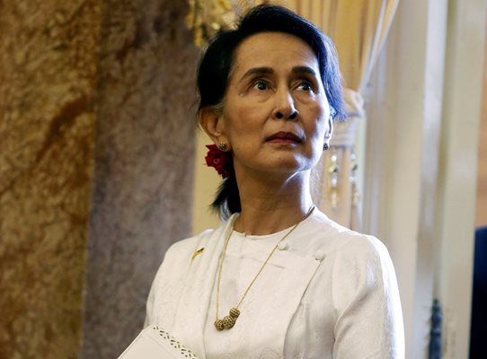 Аун Сан Су Чжи  СНИМКА: Ройтерс
