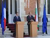 Макрон обеща подкрепа за влизане на България в Шенген (Обзор)