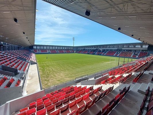 Стадион "Дубочица" в Лесковац Снимка: уикипедия