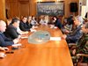 Председателският съвет на Великотърновския общински съвет се срещна с ръководството на Националния военен университет