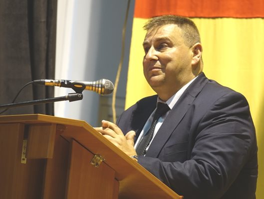 Емил Радев във Варна СНИМКИ: пресцентърът на ГЕРБ