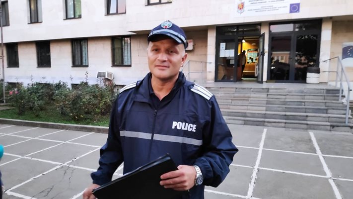 Шефът на Районното гл. инспектор Мариян Лонгинов