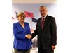 Среща Меркел-Ердоган в кулоарите на срещата на НАТО в Брюксел