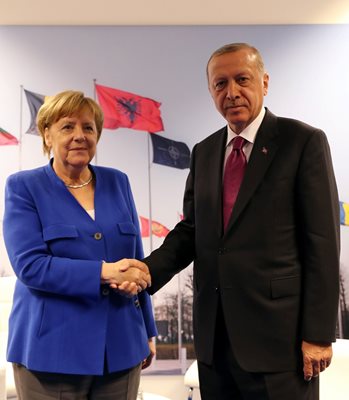 Ангела Меркел и Реджеп Тайип Ердоган Снимка: Ройтерс