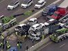 Петима мъртви и близо 40 ранени при верижна катастрофа в Тексас (Снимки и видео)
