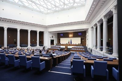 The parliament building PHOTO: Nikolay Litov