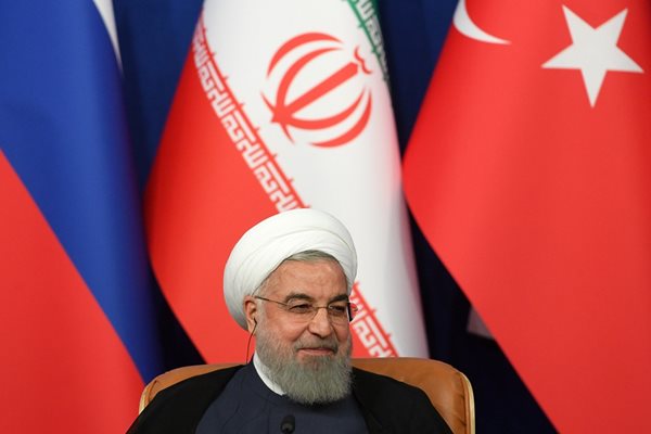 Иранският президент Хасан Рохани СНИМКА: Ройтерс