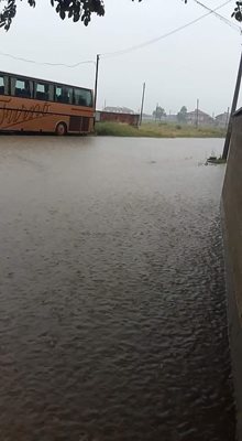 Наводнения имаше и в Пловдивския регион, където паднаха огромни количества дъжд.