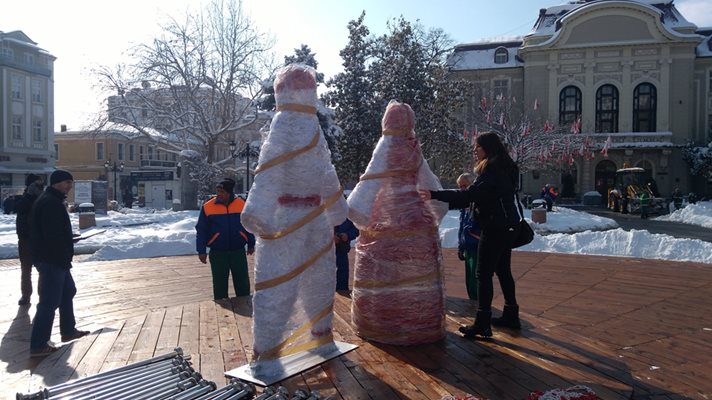 Мартеницата, която ще радва пловдивчани.