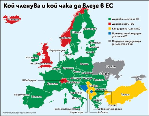Само Черна гора с реален шанс да влезе скоро в ЕС, за останалите Макрон измисли нов съюз