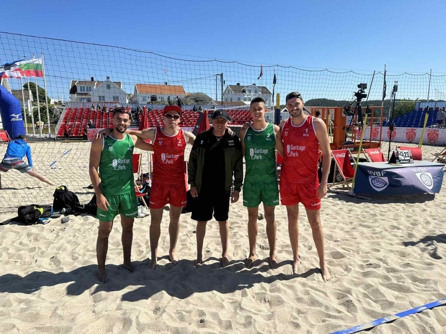 България загуби от Естония в Лигата на нациите по плажен волейбол