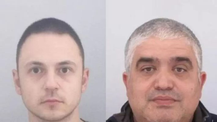 Загиналите полицаи Йордан Илиев (вляво) и Атанас Градев