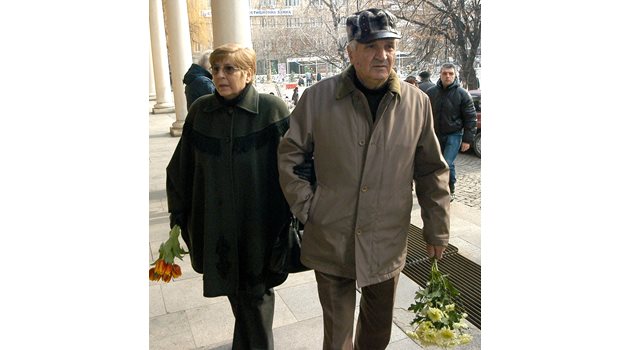 18.1.2006 г.С Людмила Филипова на поклонението на Надежда Дженева