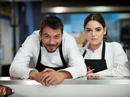 Радина Боршош и Мак Маринов са в главните роли в първия ни кулинарен сериал “Алея на славата”.