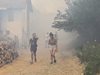 Оставили горящото село Воден без вода, димът от него стигна Егейско море (Обзор)