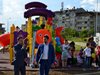 Даниел Панов и Андрей Новаков откриха
нова детска площадка в квартал „Картала”