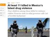 Нападател уби 11 души в Мексико в дома им по време на празненство