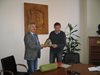 Местните власти наградиха дарителя Кирил Маринов