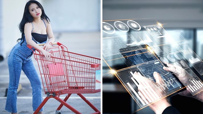 Иновация: Супермаркет пуска "умни" колички за пазаруване
